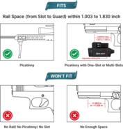 Olight 3.7V 380mAh Rechargeable (Built-in) Baldr S BL - KNIFESTOCK