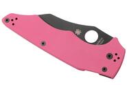 Spyderco YoJumbo Pink G-10 Black Blade SPRINT C253GPNBKP - KNIFESTOCK