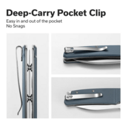 Sencut Awassi Neutral Blue G10 HandleSatin Finished 9Cr18MoV BladeLiner Lock - KNIFESTOCK