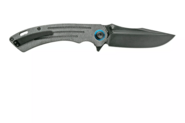 Kansept Pretatout Black TiCn Coated 154CM Black Micarta T1032A2 - KNIFESTOCK