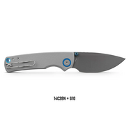 Vosteed Porcupine(Thumb Stud) 14C28N Destroyer Gray Gray G10 A2612 - KNIFESTOCK