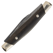 Buck Cadet Ebony Wood 420HC BU-0303BRS2-B - KNIFESTOCK