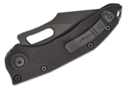 Microtech STITCH DLC BLADE &amp; HW F/S DEEP ENGRAVED SHADOW S 169-3DLCTSH - KNIFESTOCK