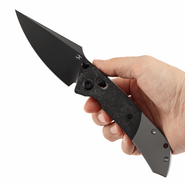 Kansept Fenrir KNFS Exclusive, M390 Mirror DLC, Shred Carbon K1034VC2 - KNIFESTOCK