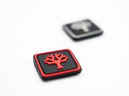 Böker Manufaktur Solingen Red Tree Patch 090084 - KNIFESTOCK