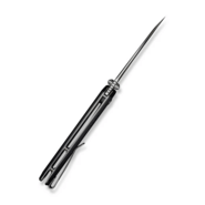 Sencut Awassi Black G10 Handle Satin Finished 9Cr18MoV BladeLiner Lock - KNIFESTOCK