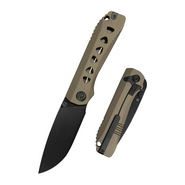 KB Zephyr Regular DLC M390 Bronze Ano Integral Ti KB470B - KNIFESTOCK
