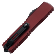 Microtech ULTRATECH GEN IV D/E BLACK STANDARD MERLOT 11224-1MR - KNIFESTOCK
