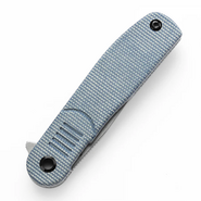 TENABLE KNIVES Einar Stonewashed Nitro-V 0.137&#039;&#039;/3.5mm Blue Micarta T2072A2 - KNIFESTOCK