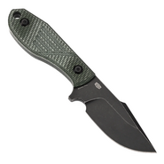 Tenable Knives Tiny Dancer Blackwash D2, Green Micarta G014A6 - KNIFESTOCK