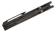 Petrified Fish PFP08 Mocado Black Stonewash K110 Carbon Fiber &amp; Black G10 PFP08C - KNIFESTOCK