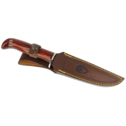 MUELA 113 mm blade, rosewood pakkawood handle and stainless guard and cap  GRED-13R - KNIFESTOCK