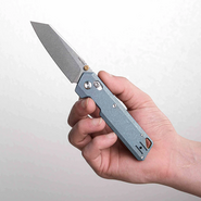 Vosteed Parallel S35VN Stonewash Bleu Titane A3504 - KNIFESTOCK