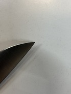 Brisa Bobtail 80-Green micarta 12C27 Flat Sheath Bobtail 80 Leather BRS-034-9958-1550 - KNIFESTOCK
