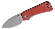 CIVIVI Baby Banter Gray Stonewashed/Burgundy G10 C19068S-6 - KNIFESTOCK