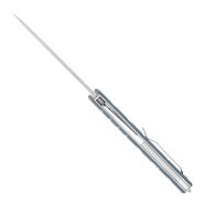 CobraTec Kuzio G10 Grå Drop Inte Serrated 01CT006 - KNIFESTOCK