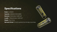 Nitecore Battery NL2155HPi - KNIFESTOCK