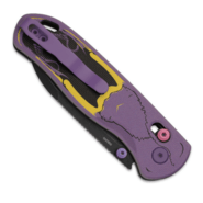 Kizer Drop Bear - Worm Skull, KNFS Exclusive, Limited Edition 200pcs, Nitro-V, Black Stonewash, G10 - KNIFESTOCK