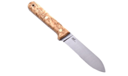 Brisa Kephart 115 - Stabilized curly birch 80CrV2 Flat Sheath kephart 115 BR-274-66654-1566 - KNIFESTOCK