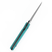 Tenable Knives Parr Blackwash 14C28N Tiffany Blue G10 - KNIFESTOCK