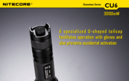 Nitecore flashlight CU6 HUNTING KIT - KNIFESTOCK