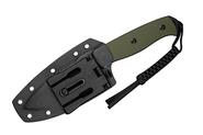 Sencut Toxodon SENCUT OD Green G10 Handle Black 9Cr18MoV Blade w kydex sheath S24036-2 - KNIFESTOCK