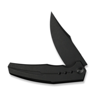 WE Knife Kyklos Black Titanium HandleBlack Stonewashed Bohler M390 BladeFrame Lock - KNIFESTOCK