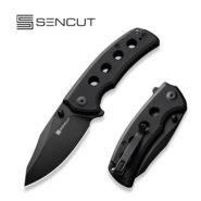 Sencut Excalis Black G10 Handle Black 9Cr18MoV BladeLiner Lock S23068-1 - KNIFESTOCK