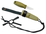 Morakniv ELDR Neck Knife Green with Fire Starter Kit Stainless 12633 - KNIFESTOCK