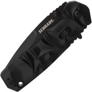 Schrade Black Dual Action 40% Ser Assist/Manual Folder, Oțel AUS-8. Liner Lock, Actuator deget, Th - KNIFESTOCK