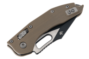 Microtech STITCH S/E RAM - LOK BLK PAINTED BLADE FLUTED G-10 TAN STD 169RL-1FLGT - KNIFESTOCK