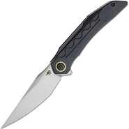 Bestech SAMARI M390, Satin by hand, Titanium, Black BT2009F - KNIFESTOCK