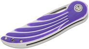 Petrified Fish PFE06 Nightingale Sand blasting 14C28N Purple G10 PFE06PP - KNIFESTOCK