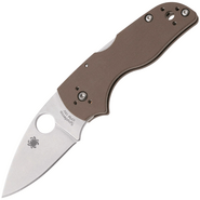 Spyderco Lil' Native Mid Backlock Brown G-10 CPM15V  SPRINT C230MBGPBN15V - KNIFESTOCK