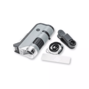 Carson 100x-250x LED MicroFlip Pocket Microscope with Smartphone Adapter MP-250 - KNIFESTOCK