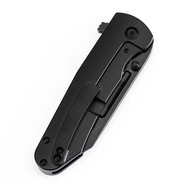 KANSEPT Superhawk Blackwash CPM S35VN 0.157" / 4.0mm Black Anodized Titanium K1084A1 - KNIFESTOCK