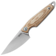 MKM MAKRO1 Natural canvas Micarta BÖHLER M390 - DROP POINT MK MA01-NC - KNIFESTOCK