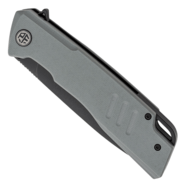Petrified Fish PFB02 Loco Black Stonewashed D2 Gray G10 PFB02GADW - KNIFESTOCK