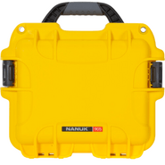 Nanuk 905 Case w/lid org. - w/divider - Yellow - Pro Photo Kit case 905S-060YL-0A0 - KNIFESTOCK