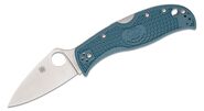 Spyderco Leafjumper Blue Lightweight K390 C262Pblk390 - KNIFESTOCK