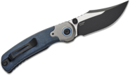 Kizer PIONEER L.F S35VN Blue Canyon &amp; Titanium ZX-FK03A2 - KNIFESTOCK