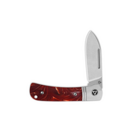 QSP Knife Hedgehog Spear Point Pocket knife Blade:14C28N, satin, resin, slipjoint QS142SP-C  - KNIFESTOCK