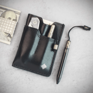 Ocaso BigiDesign Titanium Mini Pen - Stonewash 81TST - KNIFESTOCK