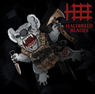 Halfbreed Blades PVC Patch - Drop Bear 2020 Drop Bear Patch - KNIFESTOCK