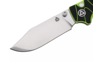 QSP Knife Kali, Button lock, 14C28N stonewashed, Black/Neon G10 QS159-C1 - KNIFESTOCK