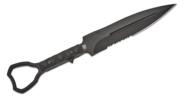Halfbreed Blades Compact Clearance Knife XL - Fixed Blade CCK-01 XL BLK - K110 - KNIFESTOCK