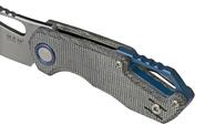 MKM ISONZO M390 Black canvas micarta BÖHLER M390 MK FX03M-2BC - KNIFESTOCK