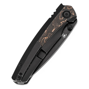 Kansept Raven Blackwash CPM 20CV,Blackwash Ti,Copper CF K2109A3 - KNIFESTOCK
