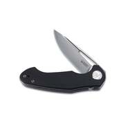 KUBEY Dugu Liner Lock Folding Knife Black G10 Handle KU210E - KNIFESTOCK