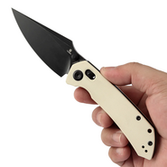 Tenable Knives Fenrir Black Stonewashed Nitro V, Ivory White G10 T1034V11 - KNIFESTOCK